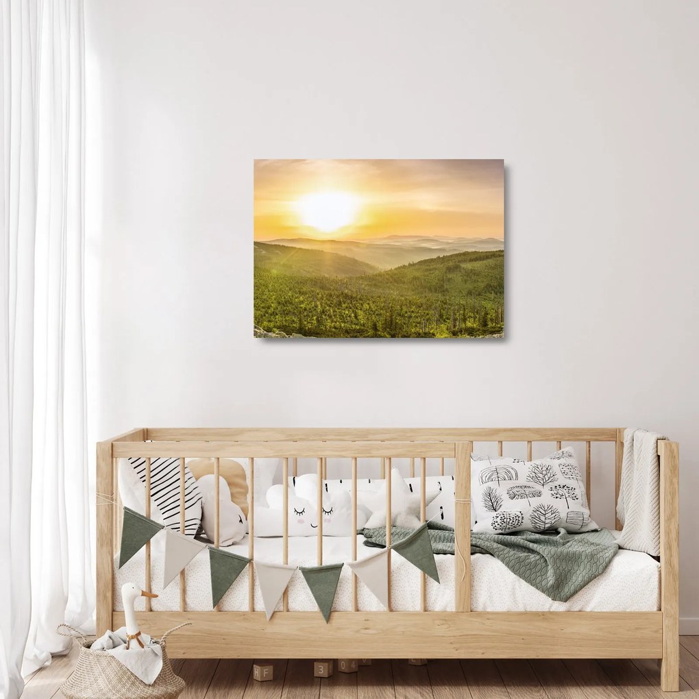 Panoramatický sklenený obraz (70x50 cm)