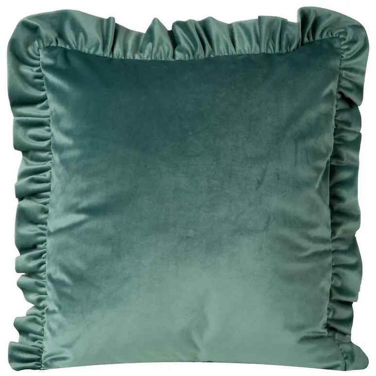 Obliečka na vankúš Velvet/25/O 45x45 mint volánik 387652