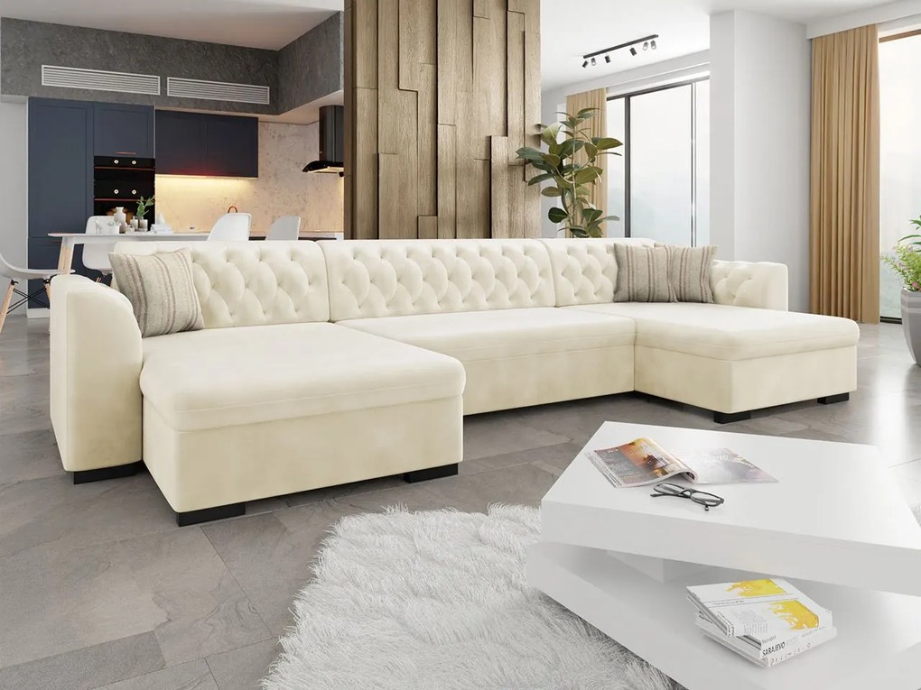 Rohova sedačka Elarate, Dostupné poťahy: Magic Velvet 2205 + Magic Velvet 2205 + Magic Velvet 2206