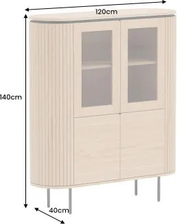 Komoda 47454 Atelier 120cm Natural Dub dyha - Komfort-nábytok