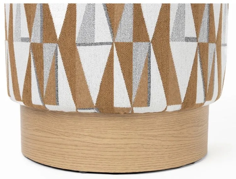 Hnedý taburet Ziggy – White Label