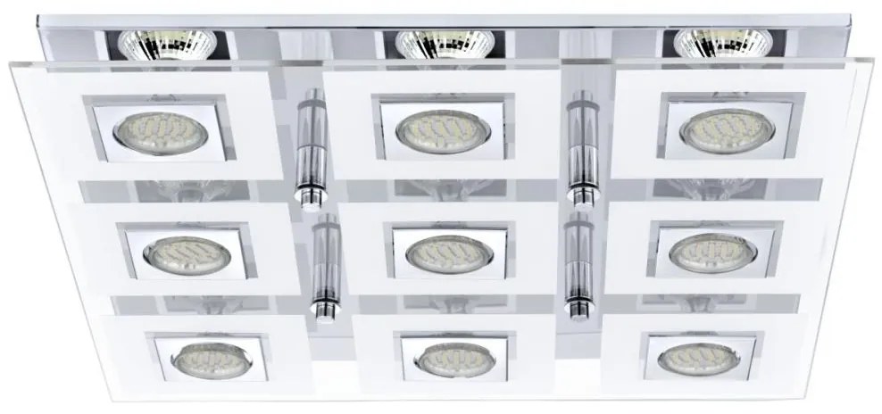 Eglo 92877 - LED stropné svietidlo CABO 9xGU10/3W/230V EG92877