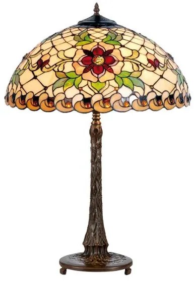 Vitráž lampa do obývačky kolekcia CAPH Slim Ø50*72