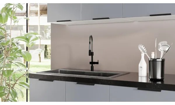 Kuchynská linka PEARL 240 cm sivá