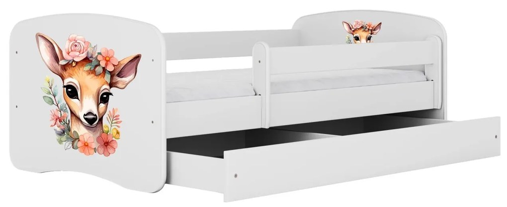 Dětská postel Babydreams Bambi bílá