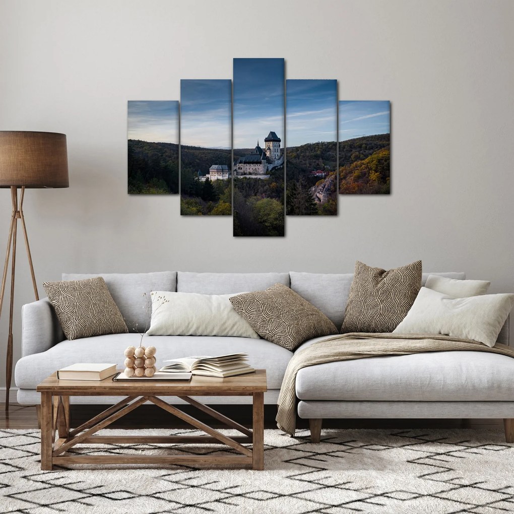 Obraz Karlštejn (150x105 cm)