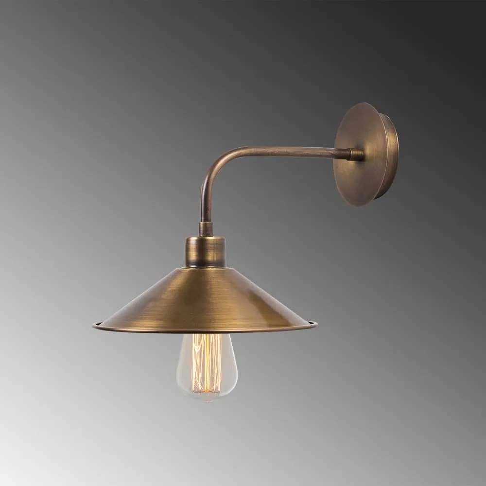 Nástenné svietidlo v bronzovej farbe ø 24 cm Sivani – Opviq lights