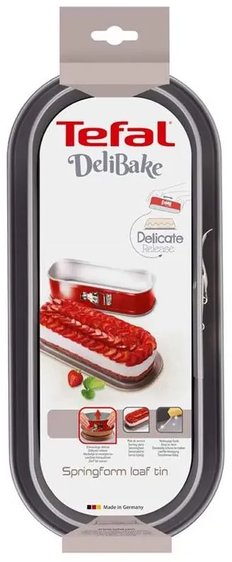 Rozkladacia forma na biskupský chlebíček Tefal Delibake J1640374 30x11 cm(rozbalené)