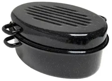 Pekáč dvojdielny 42cm/11l smaltovaný KLC