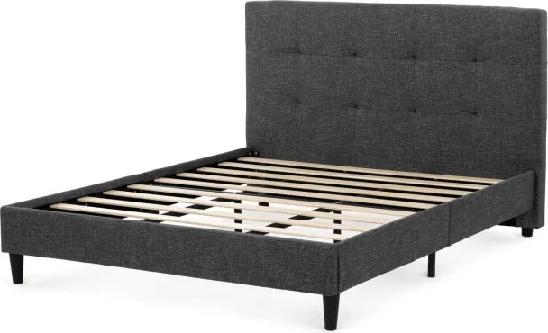 Manželská posteľ sivá 160x200 cm BED-M160 GREY2