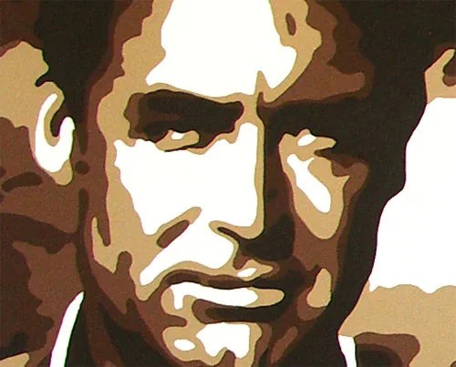 Ručne maľovaný POP Art obraz James Bond | rôzne rozmery