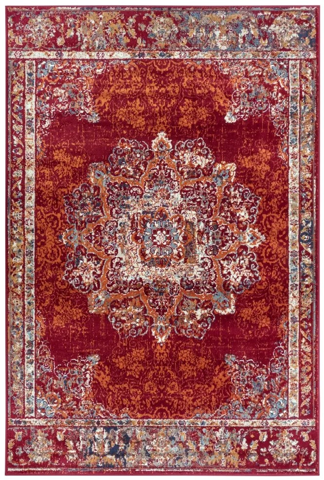 Hanse Home Collection koberce Kusový koberec Luxor 105638 Maderno Red Multicolor - 200x280 cm