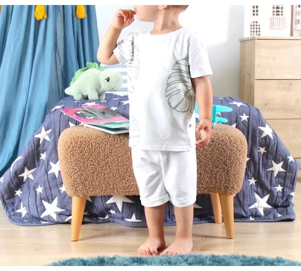 Taburet PIXI 32x61 cm hnedý