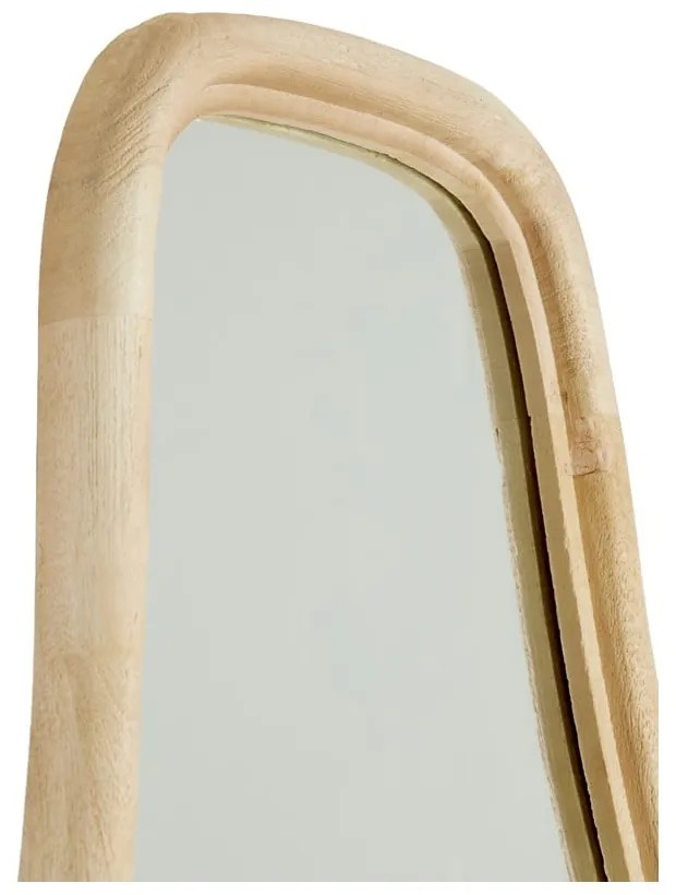 Nástenné zrkadlo s dreveným rámom 62x121 cm Celano – Light &amp; Living