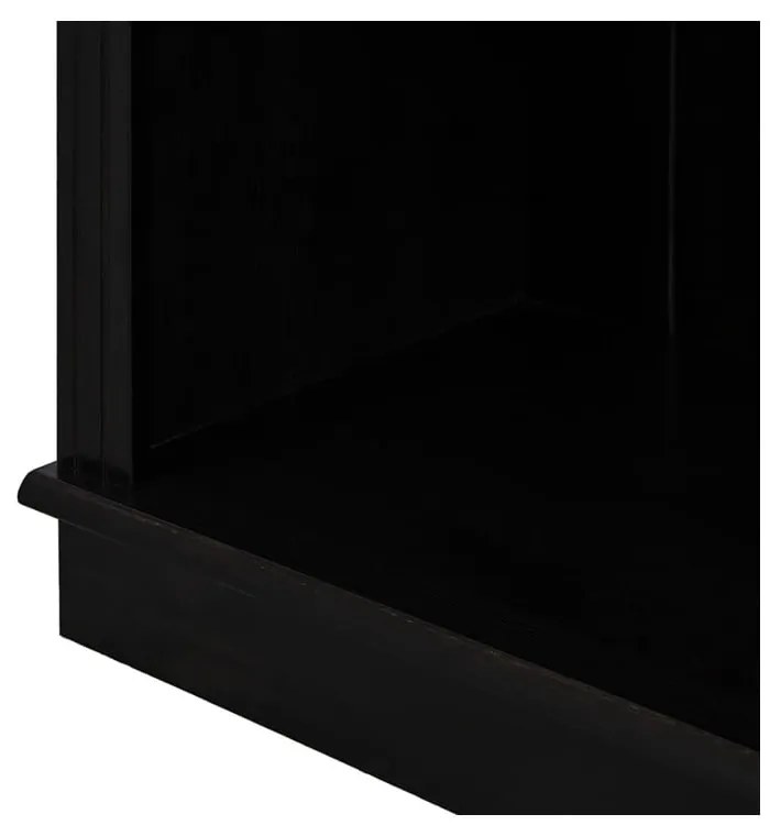 Hnedá knižnica z borovicového dreva 370x223 cm Anita – Støraa