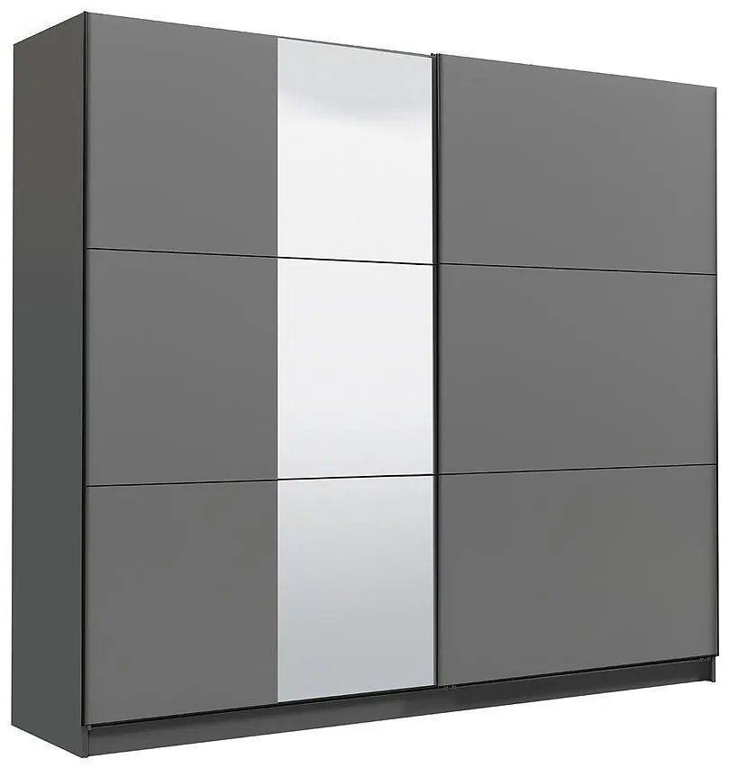 Skriňa Sierra 240 OG zrkadlo grafit 11008290