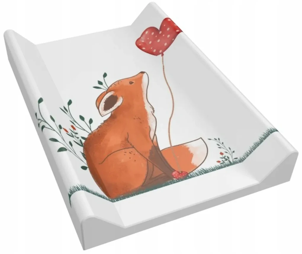 Vulpi Mäkká prebaľovacia podložka 70x47 Fox Heart