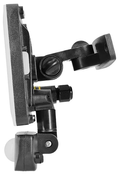 SOLIGHT LED reflektor Quick so sensorom, 20W, 1700lm, 4000K, IP65, čierny