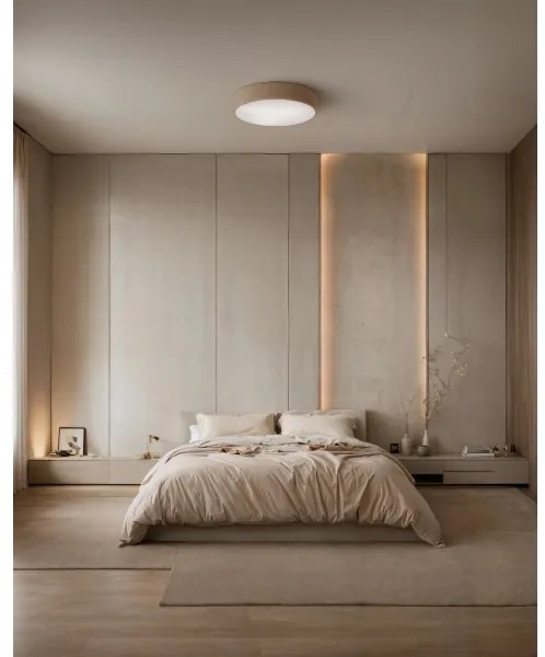 Brilagi - Stropné svietidlo CLARE 4xE27/24W/230V pr. 50 cm béžová