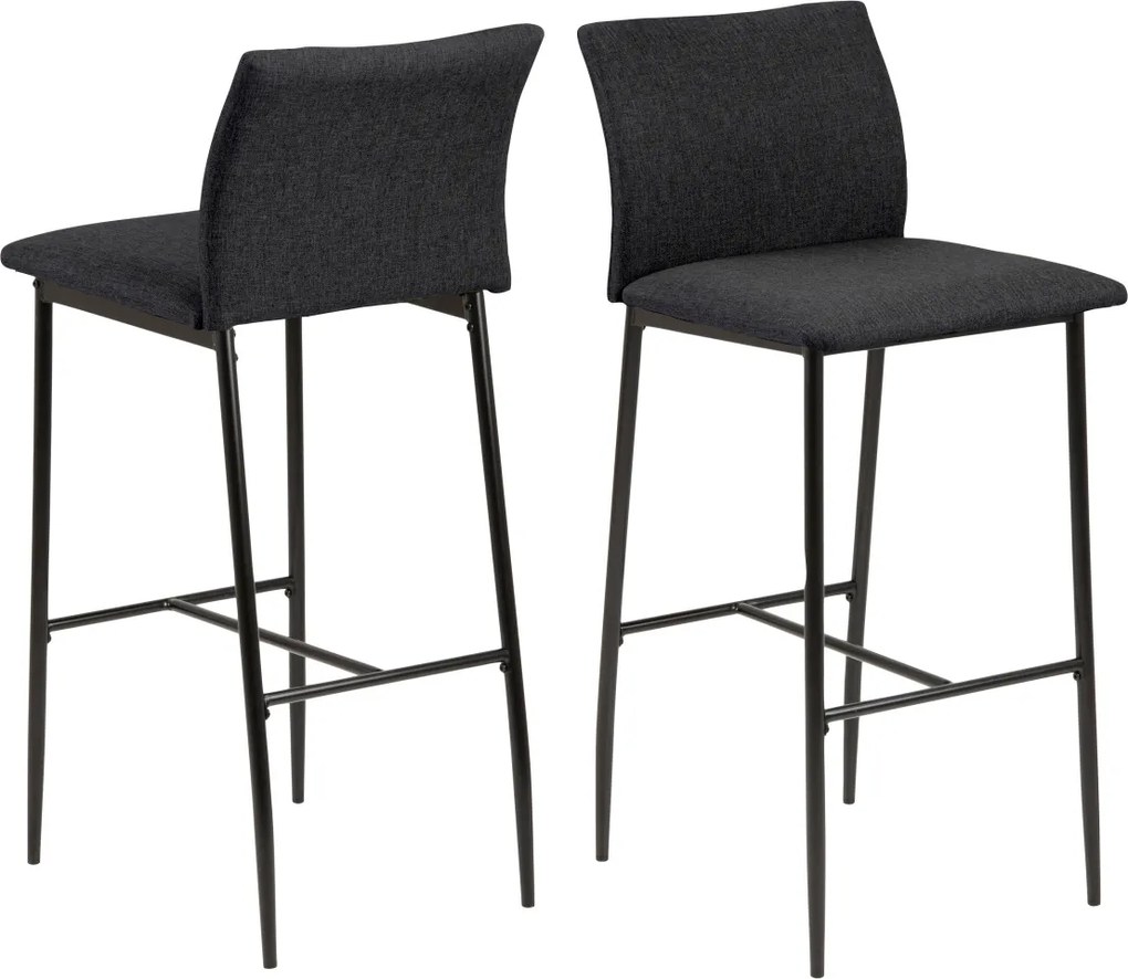 Dizajnová barová stolička Midena II sivá - Skladom na SK - RP