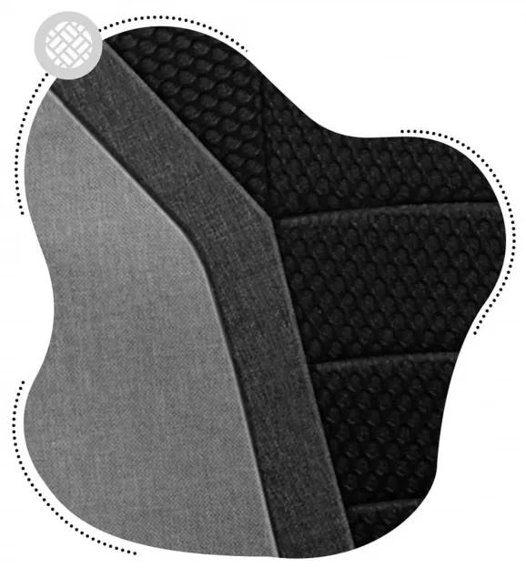 Detská herná stolička Ranger - 1.0 sivá mesh