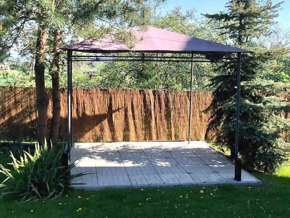 CH Sivý záhradný altánok Altana II 3 x 3 m