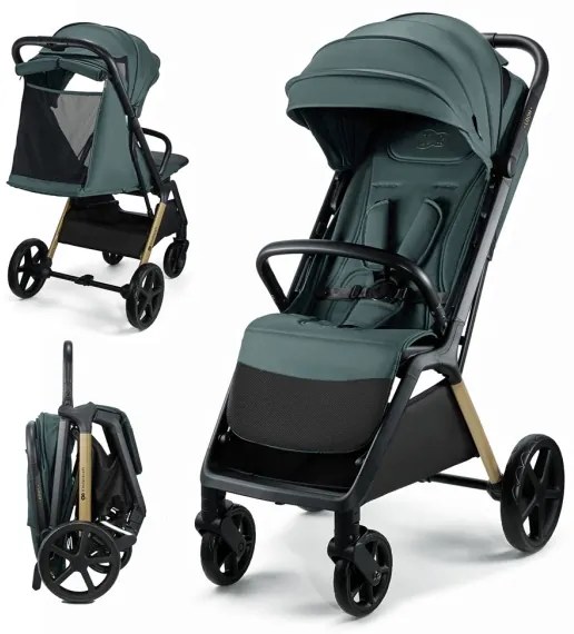 KINDERKRAFT - športový kočík LOOM zelený