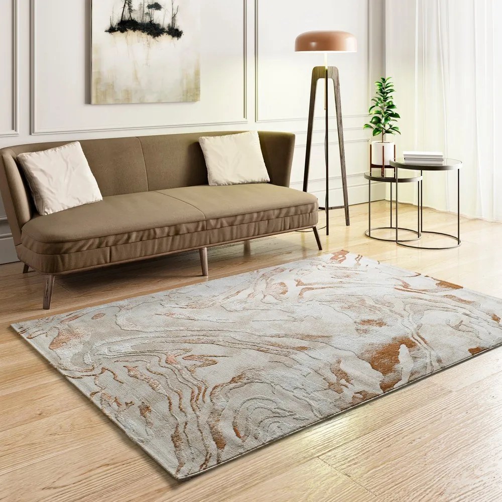 Béžový koberec 77x150 cm Keops – Universal