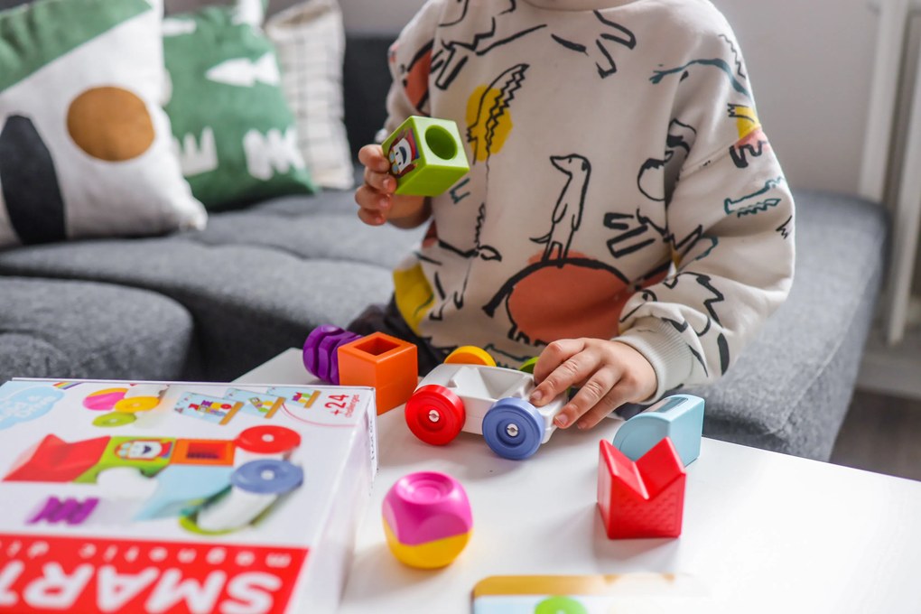 SmartMax - Moja prvá magnetická stavebnica s autom 2v1