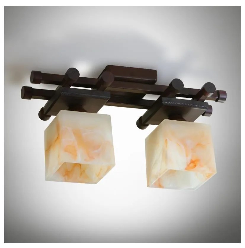 Prisadený luster TRILLENIUM 2xE27/60W/230V