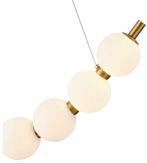 LED Luster na lanku LED/19W/230V 3000K