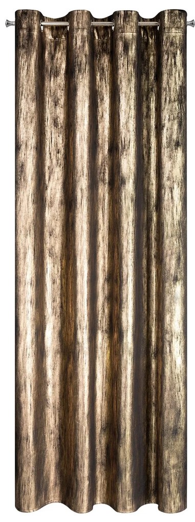 ZATEMŇOVACÍ ZÁVES NA KRÚŽKOCH EMILA 140X250 CM VZOROVANÁ