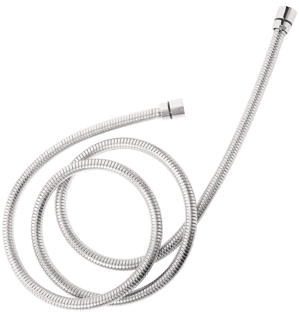 Deante Deante, roztiahnuteľná sprchová hadica, 150cm s anti-twist, chrómová, NDA_151W