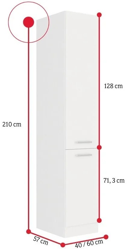 Kuchynská skrinka vysoká ALBERTA - 40