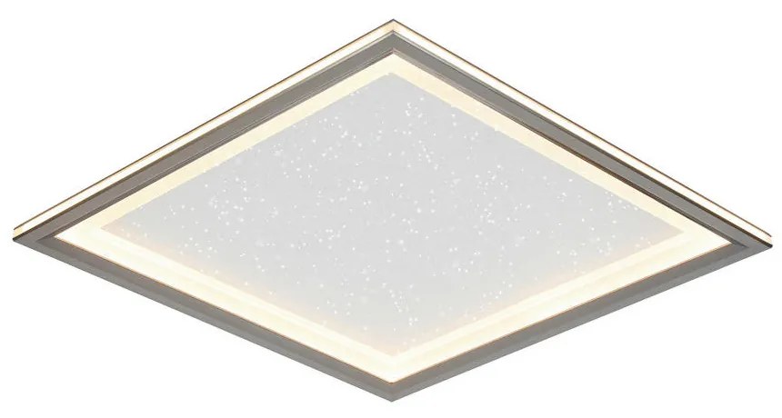 XXXLutz STROPNÉ LED SVIETIDLO, 45/45/6,1 cm Novel - Série svietidiel - 008227140202