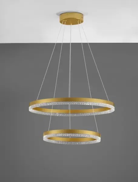 LED luster Adria 2 zlaté