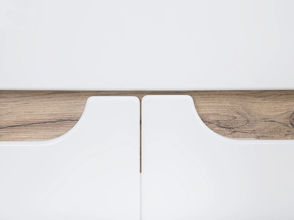 Kúpeľňová stojaci skrinka pod umývadlo BALI biela 60 cm