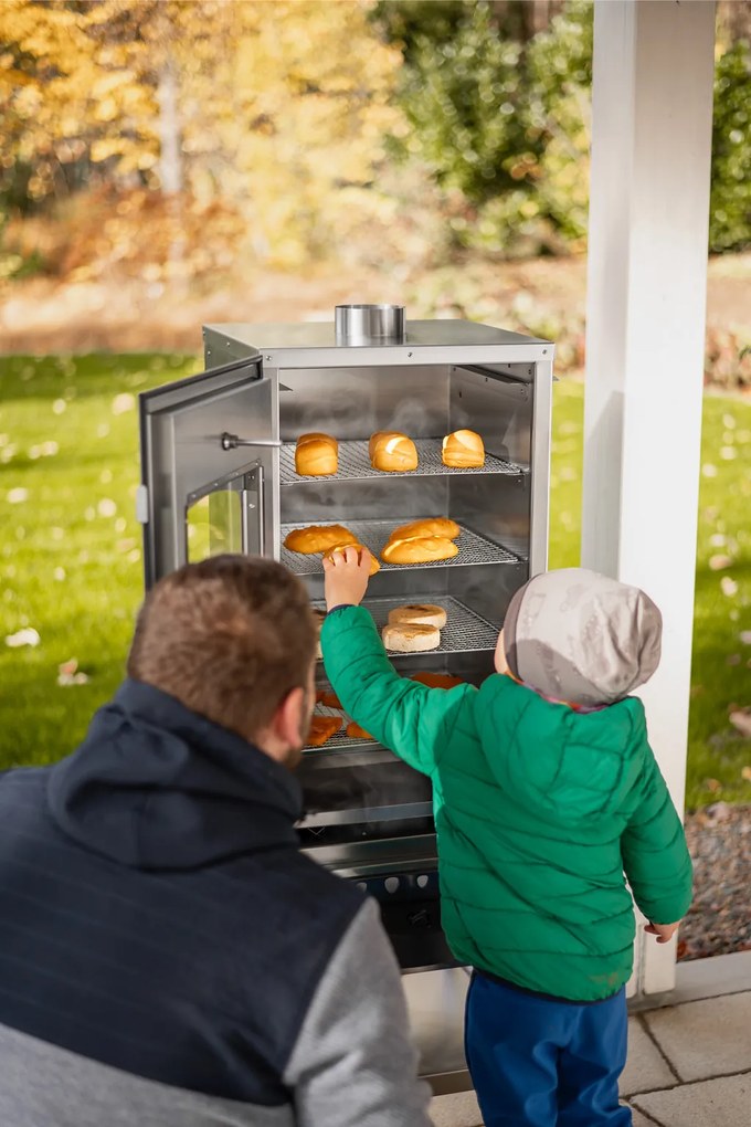 KAISER KAISEROVA PRESKLENÁ '80' elektrická udiareň