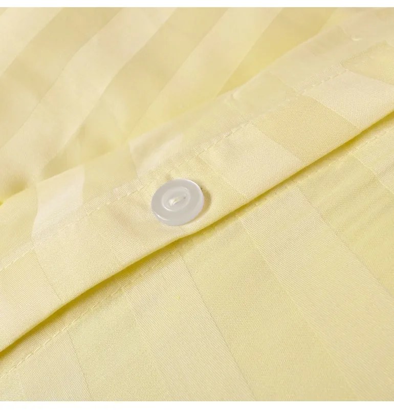 Obliečky damaškové žlté EMI, Vankúš 40x40