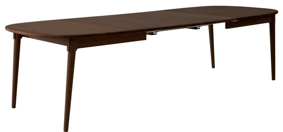 Rozkladací jedálenský stôl s prídavnou doskou z dubového dreva 106x184 cm Miro – Hammel Furniture