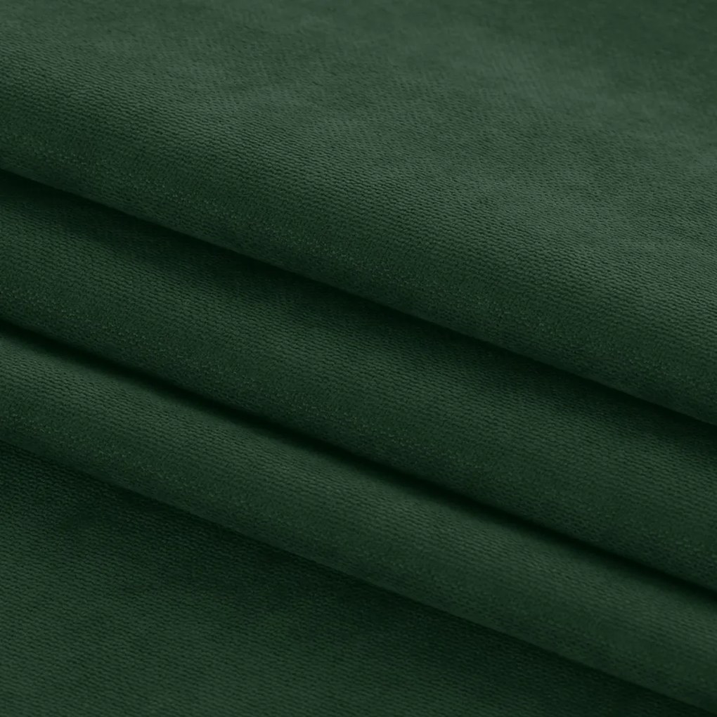 Závěs MILANA klasická transparentní dračí páska 5 cm s třásněmi 3 cm zelený
