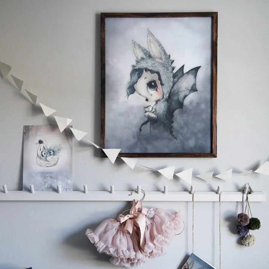 Plakát Mrs. Mighetto Mr Edward 40x50 cm