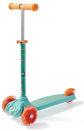 Kolobežka s LED kolieskami (tyrkysová) (100389551)