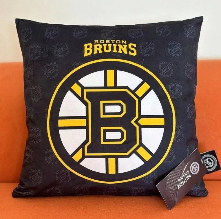 Vankúšik NHL Boston Bruins Shields 40x40 cm