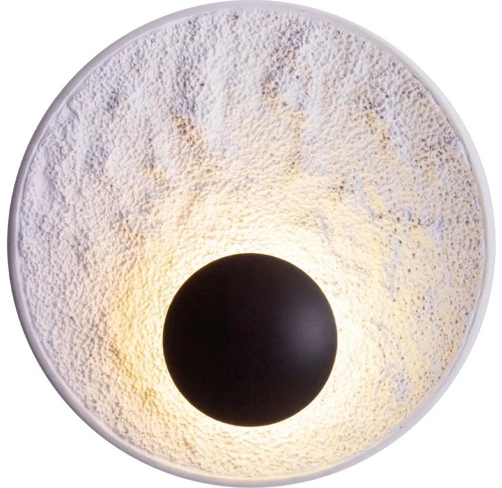 MAXLIGHT W0325 - LED Nástenné svietidlo OYAKA LED/5W/230V pr. 29 cm biela/čierna