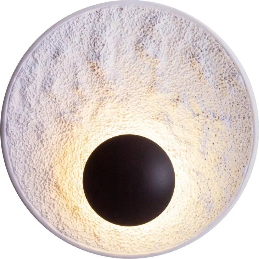MAXLIGHT W0325 - LED Nástenné svietidlo OYAKA LED/5W/230V pr. 29 cm biela/čierna