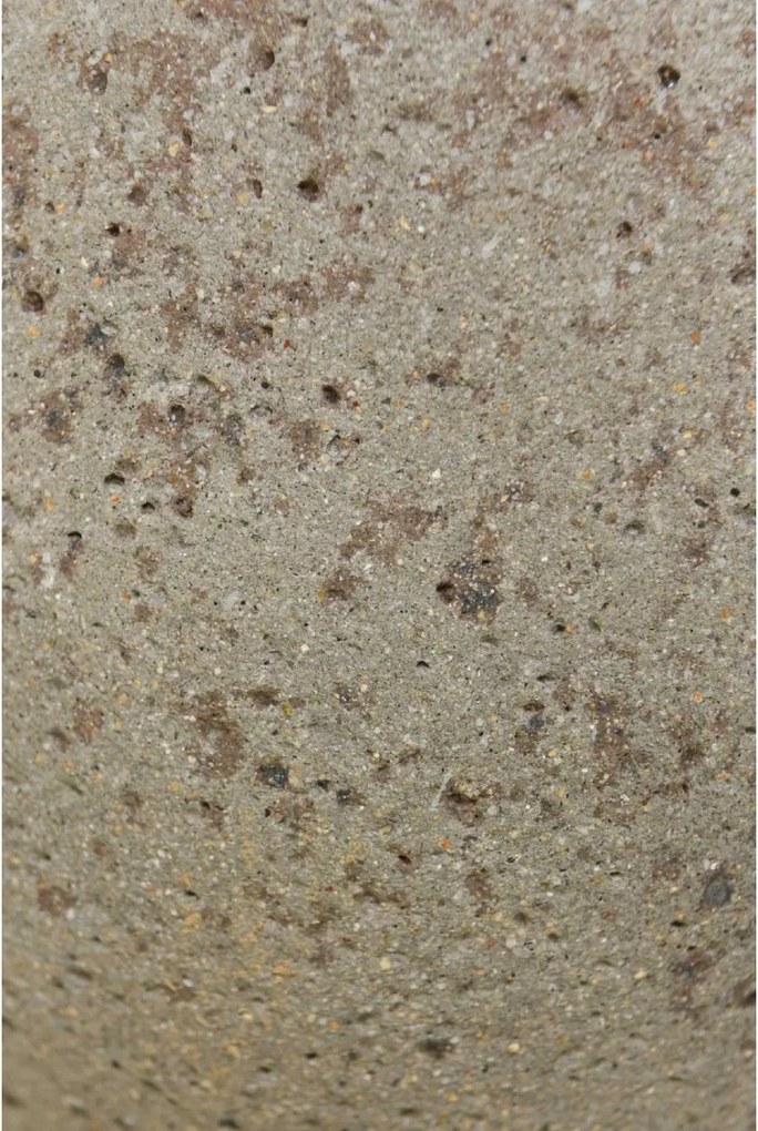 Okrúhly kvetináč RAFIOT, vláknocement, 25x21 cm, sivý