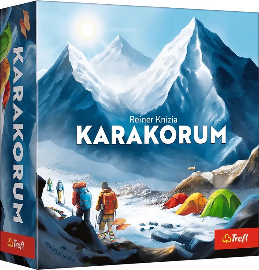 Trefl Gry Karakorum stolová hra Reiner Knizia Kráľ hôr Trefl 02739