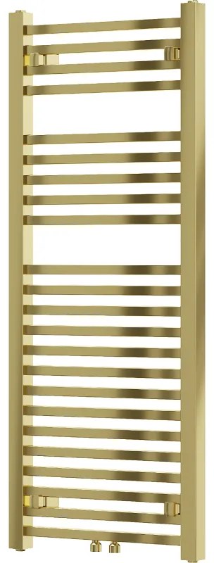 Mexen Pluton vykurovacie teleso 1200 x 500 mm, 487 W, zlatá lesklá, W106-1200-500-00-50