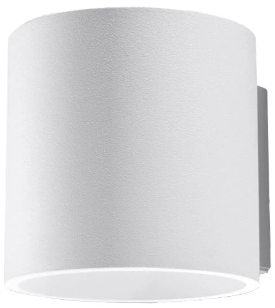 Sollux Lighting Nástenné svietidlo ORBIS 1 biele